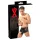 Boxer de látex + capa peniana (preta)