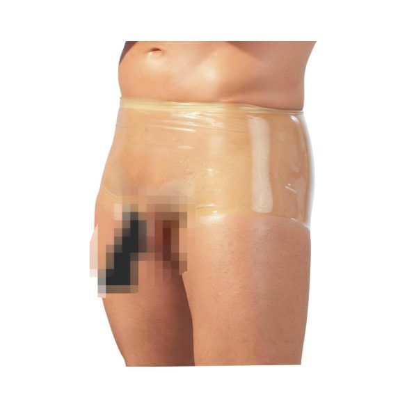 LATEX - boxer com capa peniana - látex natural - L/XL