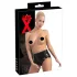 Late X cueca feminina com preservativo interno (preta)