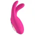 Mrow - vibrador clitóris recarregável 3 pontas silicone rosa