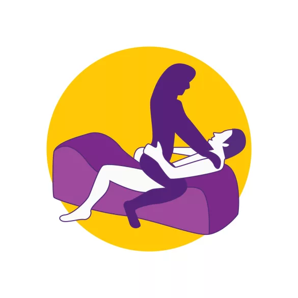 Almofada Mágica Desirel - Sofá sexual insuflável - grande (azul)
