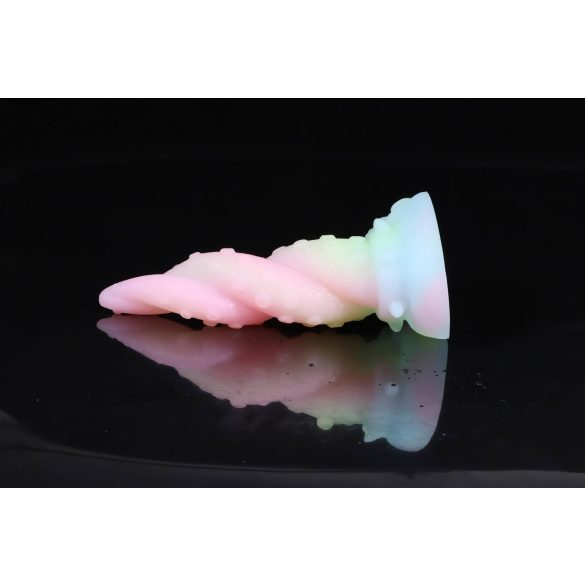 OgazR Kraken - dildo tentáculo torcido - 18 cm - arco-íris