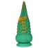 OgazR Octopuss - dildo tentáculos - 21 cm - verde/amarelo