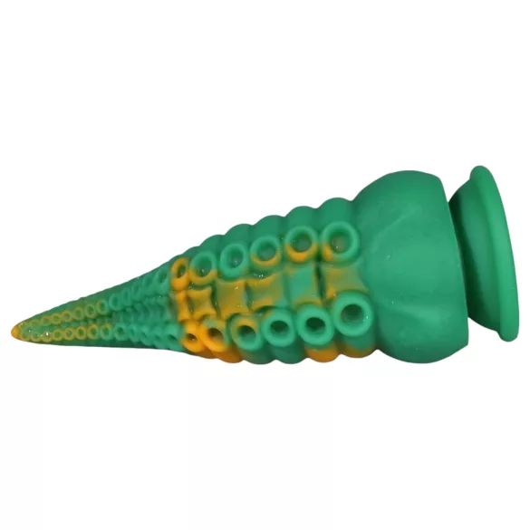 OgazR Octopuss - dildo tentáculos - 21 cm - verde/amarelo