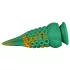 OgazR Octopuss - dildo tentáculos - 21 cm - verde/amarelo