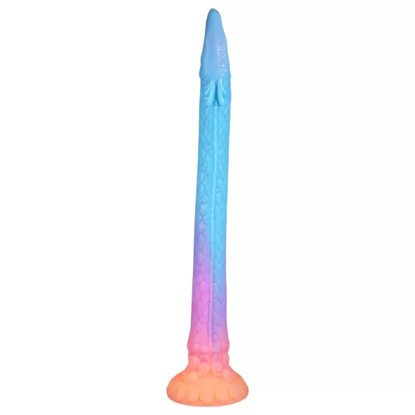 OgazR XXL Eel - plug anal fosforescente - 47 cm - silicone rosa