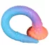 OgazR XXL Eel - plug anal fosforescente - 47 cm - silicone rosa