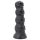 Topped Monster - dildo de caveira - 22 cm (preto)