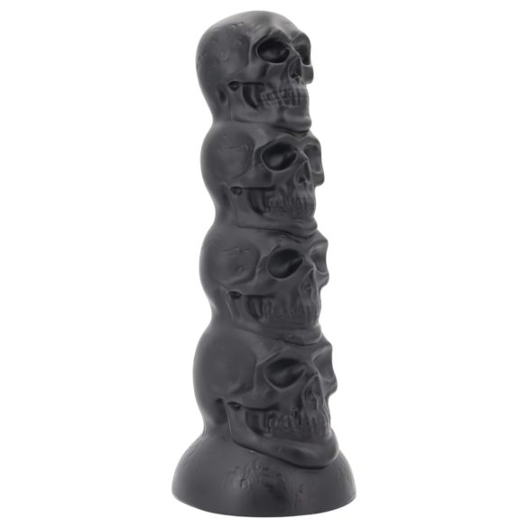 Topped Monster - dildo de caveira - 22 cm (preto)