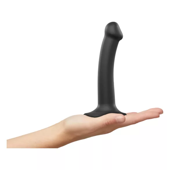Strap-on-me - dildo dupla camada - silicone preto