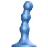 Strap-on-me - dildo com bolas e ventosa - silicone azul - tamanho S