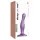Strap-on-me Curvy S - dildo ondulado com ventosa (roxo)