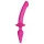 Strap-on-me Switch Semi-Realistic L - dildo 2 em 1 de silicone (rosa)