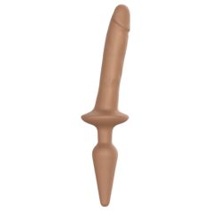   Strap-on-me Swith Realista S - Dildo 2 em 1 de silicone (natural)