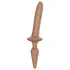 Strap-on-me Switch Realistic S - dildo 2 em 1 de silicone (cor natural)