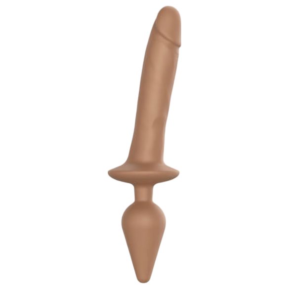 Strap-on-me Swith Realistic L - 2 em 1 dildo de silicone (natural)