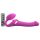 Strap-on-me M - vibrador de ondas de ar ajustável (pink)