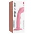 Strap-on-me M - à prova d'água, vibrador pulsante de ponto G (rosa)