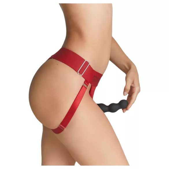 Strap-on-me - cinta regulável para dildo - XS a XXL - vermelho