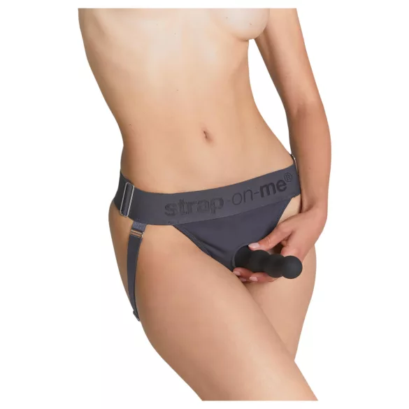Strap-on-me - cinta para dildo com arnês - XS-XXL - cinza