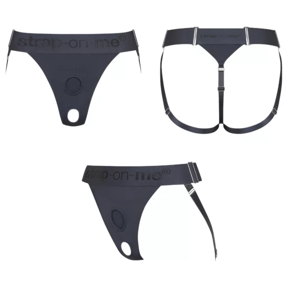 Strap-on-me - cinta para dildo com arnês - XS-XXL - cinza