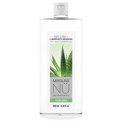   Mixgliss Nu Aloe Vera - gel de massagem nuru e lubrificante (1000 ml)