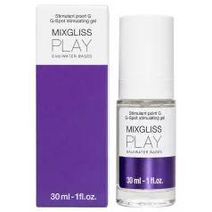   Mixgliss Play - gel lubrificante estimulante do ponto G para mulheres, sem perfume (30 ml)
