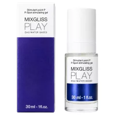   Mixgliss Play - gel lubrificante estimulante da próstata para homens, sem perfume (30 ml)