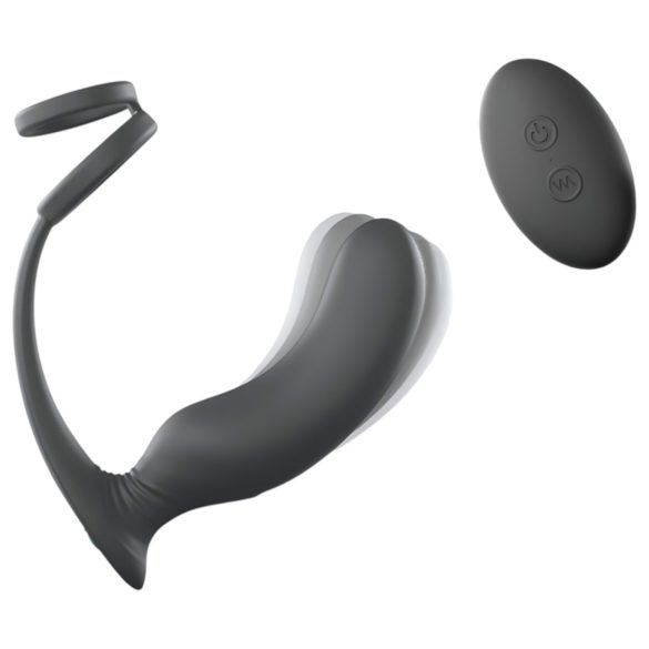 Love to Love - vibrador de próstata com anel (preto)