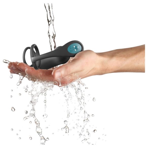 Love to Love - vibrador de próstata com anel (preto)