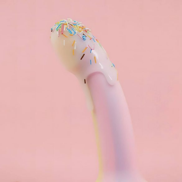 Dildolls Fantasia - Dildo listrado com ventosa de silicone