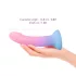 Dildolls Utopia - dildo ventosa - silicone colorido