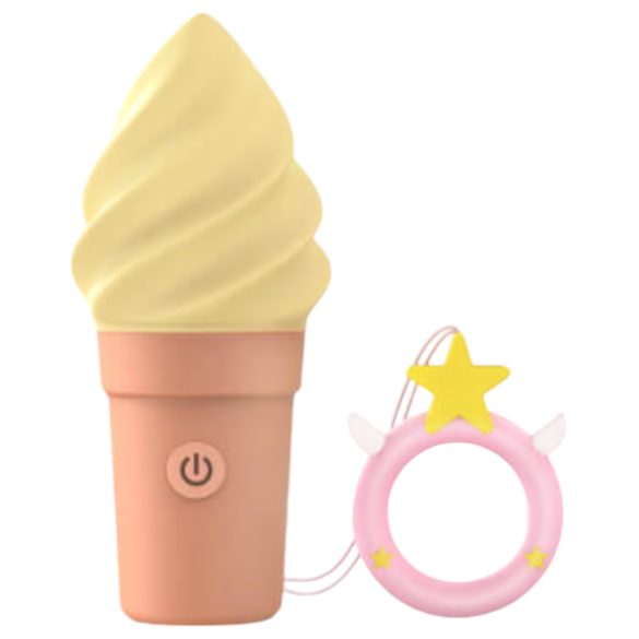 Love to Love Cand Ice - vibrador recarregável de clitóris (baunilha)