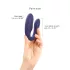 Love to Love - vibrador casal com controle remoto recarregável - lilás