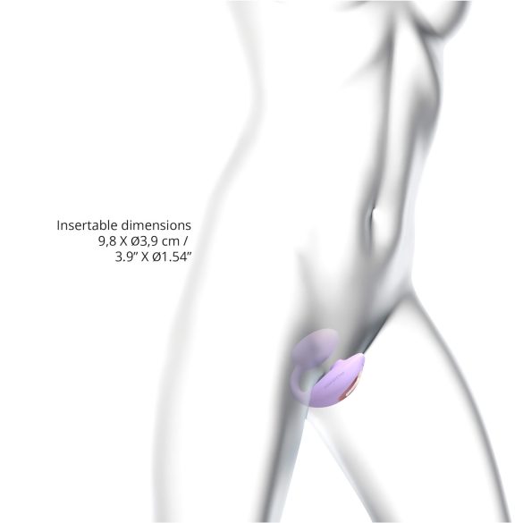 Love to Love Wonderlover - Vibrador Estimulador de Ponto G (Roxo)