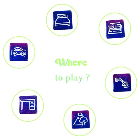 Love to Love - conjunto de dados eróticos (3 peças)