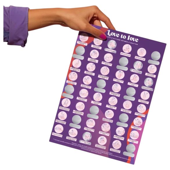 Love to Love - pôster raspadinha jogo erótico (inglês)