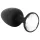 Plug Anal Geisha Diamond Dorcel L - pedra branca (preto)