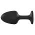 Plug Anal Geisha Diamond Dorcel L - pedra branca (preto)