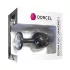 Plug Anal Geisha Diamond Dorcel L - pedra branca (preto)