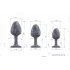 Plug Anal Geisha Diamond Dorcel L - pedra branca (preto)