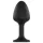 Dorcel Geisha Plug Diamond XL - plug anal com pedra branca (preto)