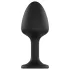 Dorcel Geisha Plug Diamond XL - plug anal com pedra branca (preto)