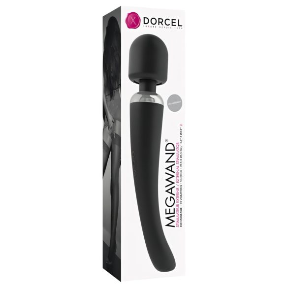 Dorcel Megawand - massageador vibrador recarregável - preto