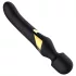 Dorcel - vibrador massajador 2 em 1 - estimulação dupla - silicone preto