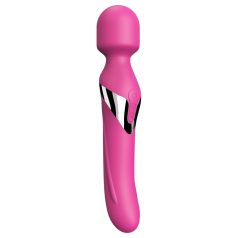   Dorcel Dual Orgasms - vibrador massageador 2 em 1 recarregável (rosa)