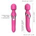 Dorcel - vibrador 2 em 1 recarregável - massajador clitóris e ponto G - rosa
