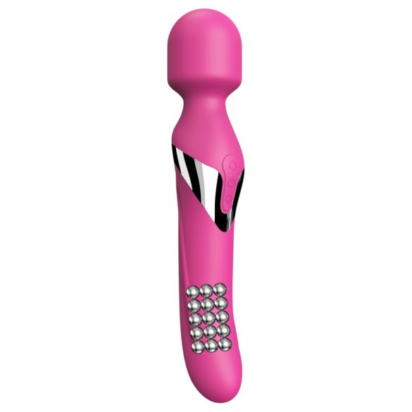 Dorcel - vibrador 2 em 1 recarregável - massajador clitóris e ponto G - rosa