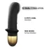 Dorcel Mini Lover 2.0 - vibrador recarregável ponto-G (preto-dourado)