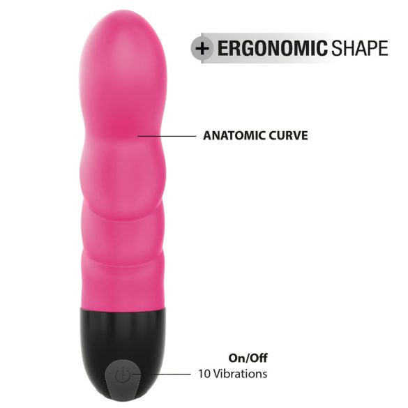 Dorcel Expert G 2.0 - Vibrador recarregável para o ponto G (rosa)